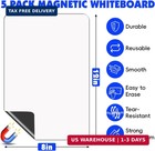 5-pack Magnetic Dry Erase Board Sheet For Refrigerator  8   X 12   Planner And O