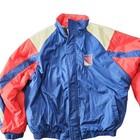 Binghamton Rangers Minor Team Rare Mens Medium Puffer Jacket Made In Canada Nyr