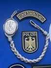 Large Lot Of 23 German Police Patches   A Shoulder Cord