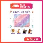 Haull 4 Pcs Waterproof Guinea Pig Bedding Mat  Colorful Star  13 X 10
