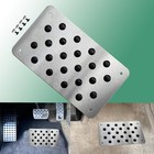 Car Pickup Truck Floor Carpet Mat Patch Heel Pad Plate Rest Foot Pedal
