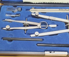 Precision Drafting Set - Alvin 995b - Padded Case - Germany - Vintage - Complete