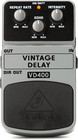 New Behringer Vd400 Vintage Delay Pedal Vintage Analog Electric Warm Retro Sound