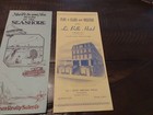 New Jersey Nj Shore Vintage Pamphlet Lot La Belle Hotel Atlantic City Ocean City