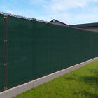 12ft Green Fence Privacy Screen Commercial 95  Blockage Mesh Fabric W gromment
