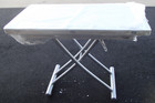 New Open Box Expand Furniture Brand Transforming Table Evolved White silver 38 