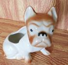 Vintage Bulldog Dog Planter