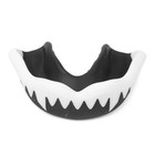 1pc Boxing Mma Sparring Muay Thai Taekwondo Sports Mouth Protector Guard Black