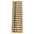 Vtg Japanese Wooden Abacus Soroban Math Calculating Tool Beads 15 Rows