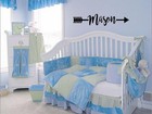 Personalized Name Arrow Child Vinyl Wall Decal Sticker Decor Lettering Nursery