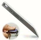 The Mighty Bar - Heavy Duty Keychain Prybar Edc Pry Bar Stainless Steel Keychain