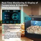 Smart Mushroom Growing Chamber Eco Box Temperature   Humidity Monitoring