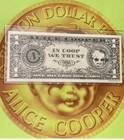 Alice Cooper Official Prop Billion Dollar Bill Money Halloween