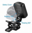 Clip-on Chromatic Tuner Fits For Guitar bass ukulele violin - Lcd Display Us New