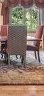 Henredon Solid Mahogany Dinning Room Set With 12 Designer Chairs - Seats 6-12