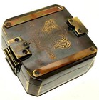 Handmade Solid Brass Kelvin   Hughes 1917 Brenton Compass antique Style Compass