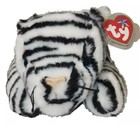 Ty Beanie Buddy Large Plush White Tiger  blizzard  13  Mwmts Stuffed Animal Toy