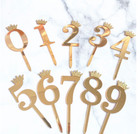 0-9 Happy Birthday Cake Topper Birthday Wedding Anniversary Party Decoration