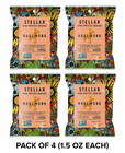 4-pack Stellar Pretzel Braids Maui Monk 1 5oz   Vegan Snack Made In Usa