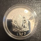 1997 Tanzania 500 Shillings Silver 0 925 Queen Mother East African Tour