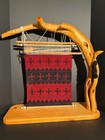 Beautiful Navajo Rug Begay Master Weaver loom     spider Woman Cross    signed mint 