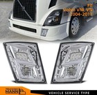 Fog Lights For 2003-2017 Volvo Vnl Vnm  Fog Lamps With Dual Bulbs  Driv   