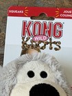 Kong Wild Knots Bear Medium large Gray beige Color Squeaky Plush Dog Toy - New