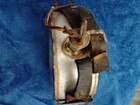 Antique Round Aluminum Canteen W  Original Leather Harness - Stamped C h    Co 