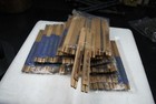 Wooden Reeds For An Unknown Organ Parts And Repair Set Of 60 Used Wooden Reeds