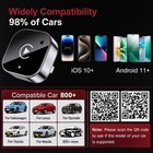 Wireless Carplay Adapter For Apple Iphone   Android Auto Usb Adapter Plug   Play