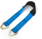 4 Axle Straps 36  Car Trailer Auto Hauler Tow Truck Atv Tie Down Wheel Strap Bl
