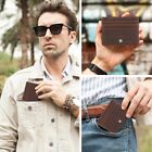 Contacts Men Rfid Genuine Leather Magic Wallet Slim Purse 8 Credit Card Holder