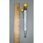 Taylor Glass Candy Deep Fry Thermometer With Pan Clip Analog Scale 8 5  Vtg