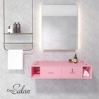 Wall Mount Barber Beauty Salon Spa Equipment Styling Station Locking W 2 Drawers
