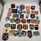 Lot Of 38 Vintage Travel Souvenir Patches     World Countries   Cities