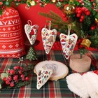 Generic Christmas Ornament Embroidery Kits  Hand Embroidery Tree Hanging