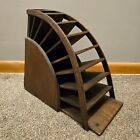 Antique General Store Bag Rack Wooden Holder American Country Vintage Mercantile