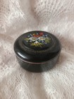 Vintage Hand Painted Lacquer Box Made In Russia Signed On The Top