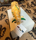Cow Parade Yellow Rose Of Texas 2001 Boxed And Tagged Westland - Mint