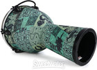Remo Designer Series Apex Djembe Drum - 12  - Green Kinte