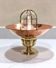 Brass Copper Nautical Bulkhead Wall Light Marine Ship Cage Sconce Coastal Lamp