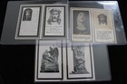 3 German World War Ii Wwii Double Sized Kia Military Soldier Death Cards