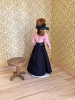 1 12 Scale Dollhouse Miniature Victorian Porcelain Governess Teacher Mother Doll