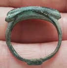 Medieval 11th-13th Century  Seal-ring  24mm 8 30g  Crusades Period  Size 10-11us