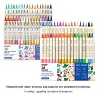 Grabie 72 Colors Acrylic Paint Markers  Soft Brush Tip Acrylic Markers Set 