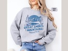 Vintage Great Smoky Mountains Sweatshirt Tennessee National Park Gatlinburg Gift