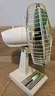 Sears Vintage 1970 s Sanyo Atomic Green 3 Speed Oscillating Fan 564 80171 -japan