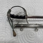 Vintage Miniature Us Military Cavalry Saber Sword Letter Opener In Scabbard