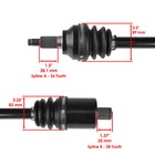 Rear Left   Right Cv Joint Axle For Polaris Rzr Xp 1000 High Lifter 2021-2022