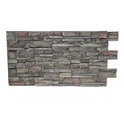 Us Stack Stone 48 In  X 24 25 In  Polyurethane Interlocking Siding Panel Finishe